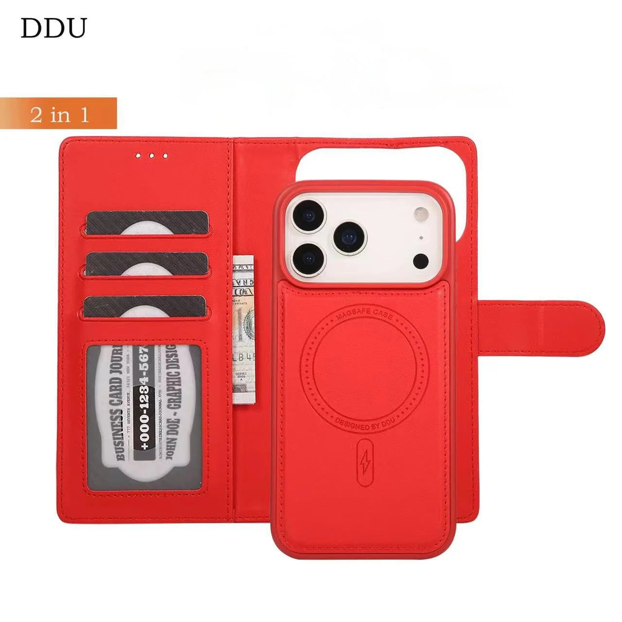 Mag Detachable Wallet Case for iPhone 17 Pro Max