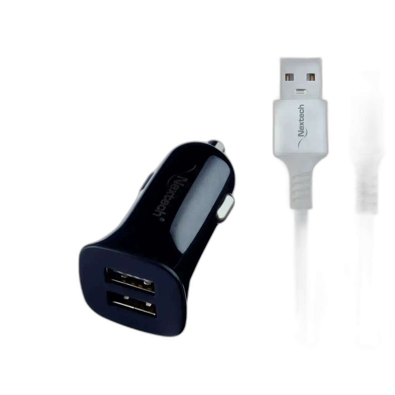 Chargeur de voiture double port Nextech Type C Ncu15Uc