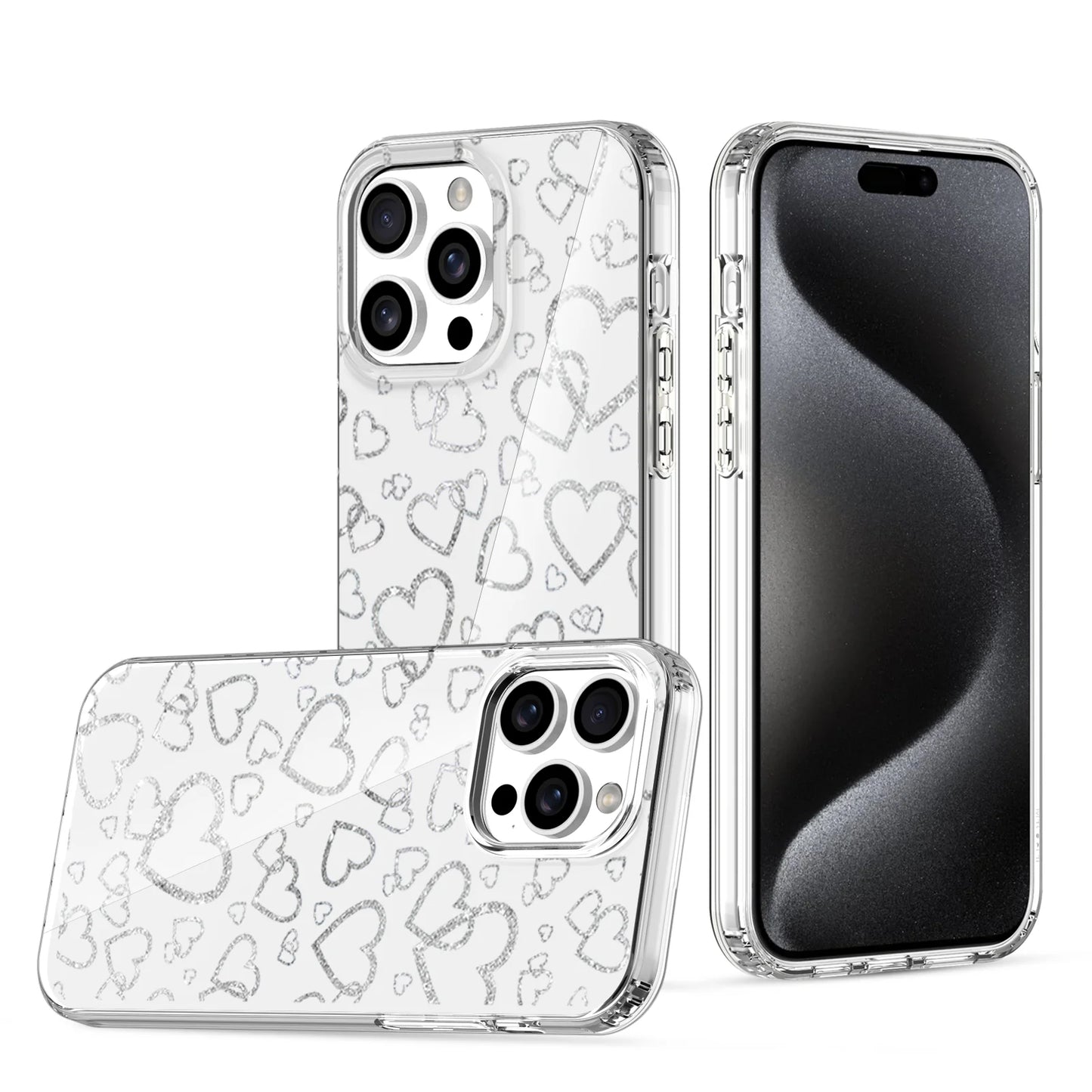 Coque pailletée IMD Love pour Samsung S23 Plus