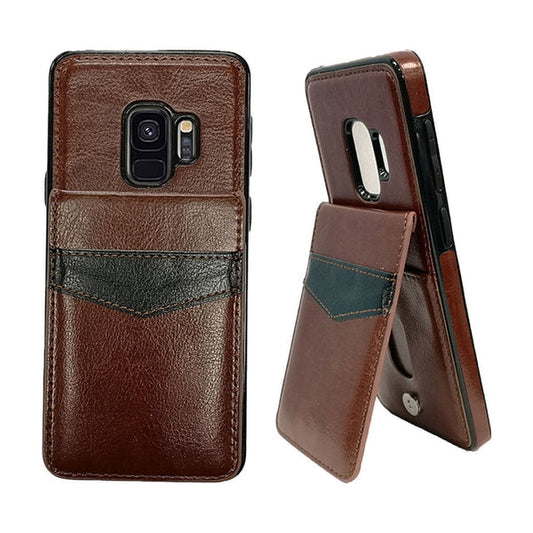 Back flap wallet case for Samsung S9 Plus