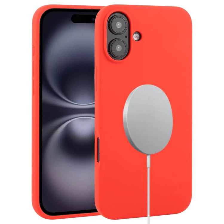 Coque MagSafe en silicone pour iPhone 17