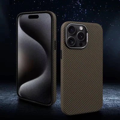 Denim Fabric Magsafe case for iPhone 16 Pro