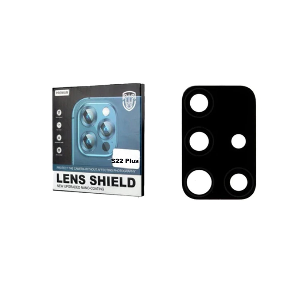 Protection d'objectif d'appareil photo robuste pour Samsung S22 Plus