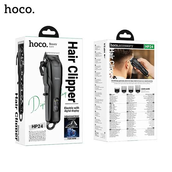 HOCO HP24 Electric Hair Clipper With Digital LED Display