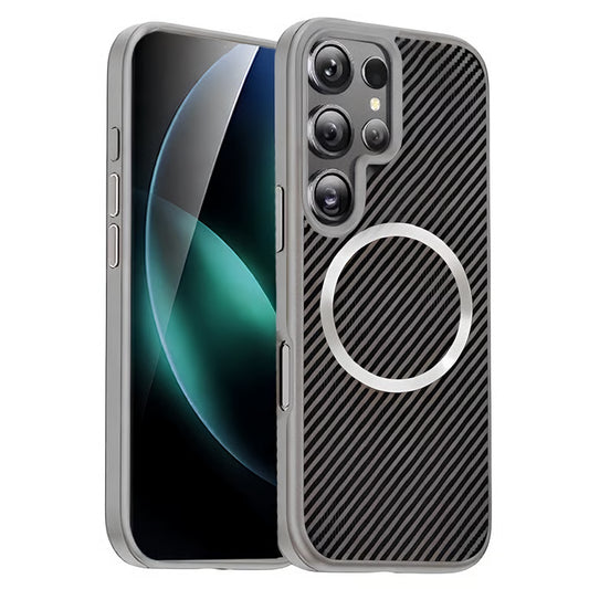 Premium MagSafe Carbon Fibre Case For Samsung S24 Plus
