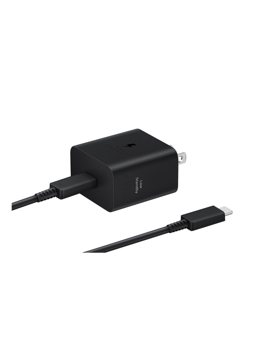 Samsung Super Fast Charging 45W USB-C Wall Charger with 5ft. USB-C Cable - Black