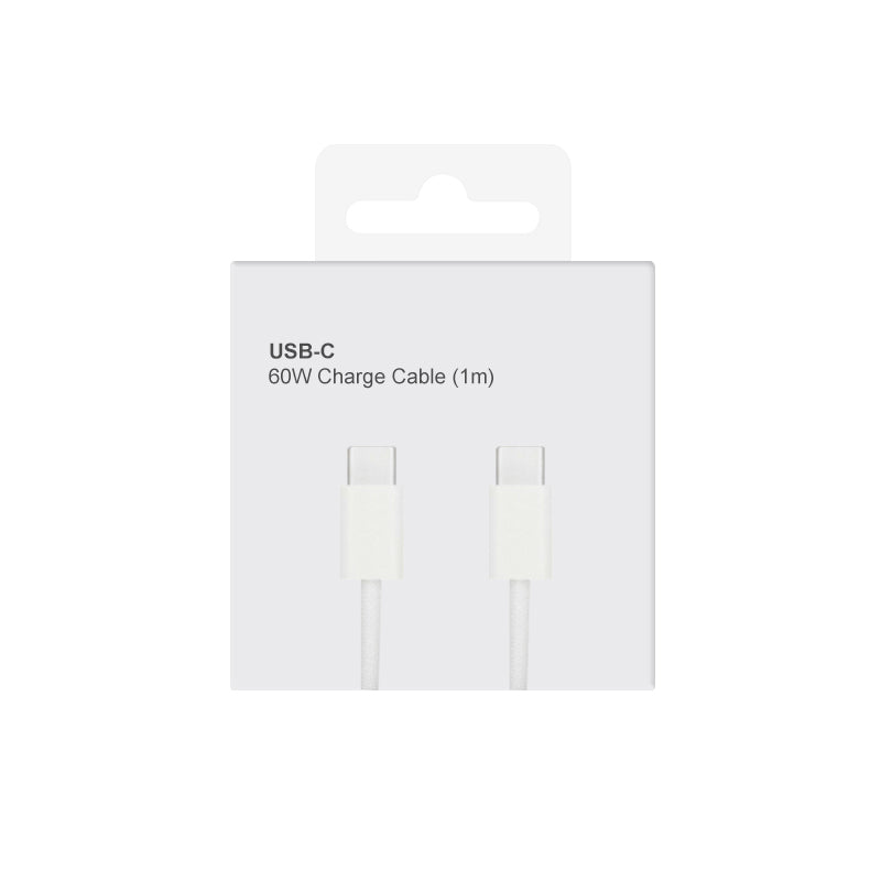 Câble de charge rapide USB-C vers USB-C pour iPhone 60 W