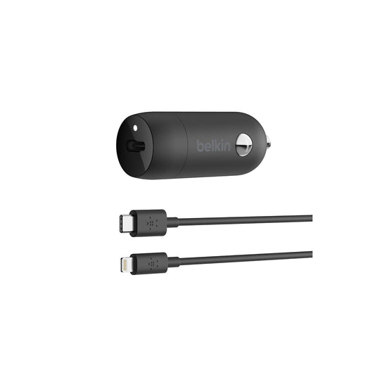 Chargeur de voiture USB C Belkin 18 W avec charge rapide