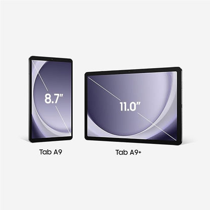 Samsung Galaxy Tab A9+ Plus (5G), 64GB Storage, 11.0" Display, WiFi+5G Connectivity, Android Tablet