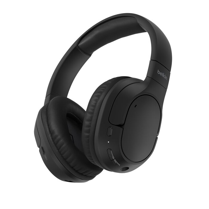 Belkin SoundForm Surround Wireless Over-Ear Headphones Sand