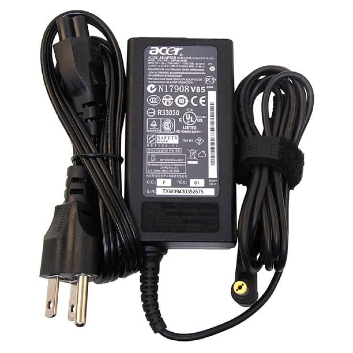 Acer 65W Laptop Charger 19V 3.42A Power Adapter