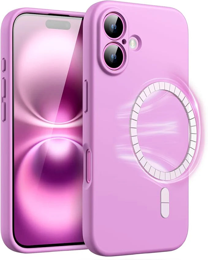 Coque MagSafe en silicone pour iPhone 17