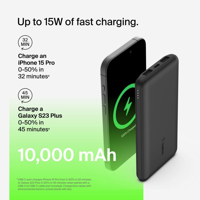 Belkin BoostCharge Power Bank 10K