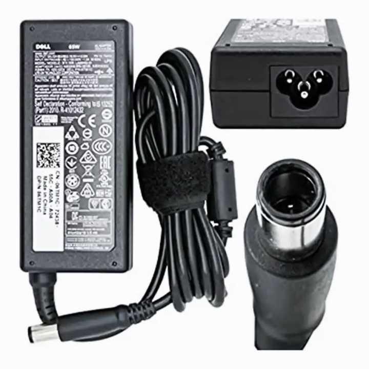Laptop Charger For Dell Big Pin 65 Watt (19.5V=3.34A)