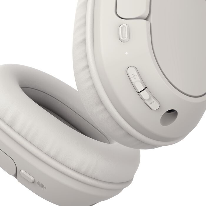 Belkin SoundForm Surround Wireless Over-Ear Headphones Sand