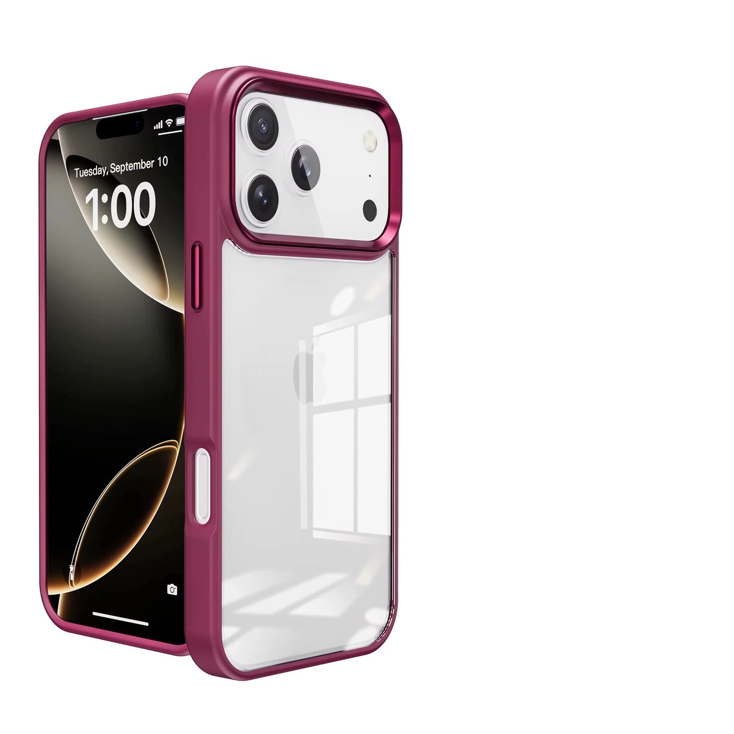 Clear back case for iPhone 17 Pro Max