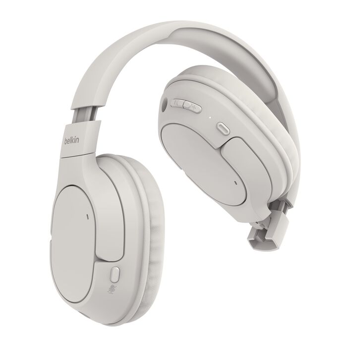 Belkin SoundForm Surround Wireless Over-Ear Headphones Sand
