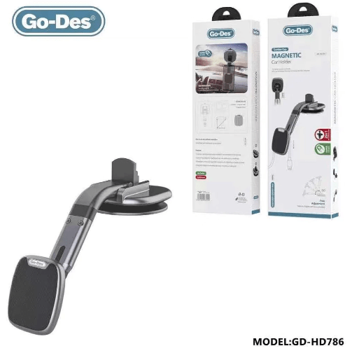 Go-Des Magnetic Car and Dashboard Phone Holder