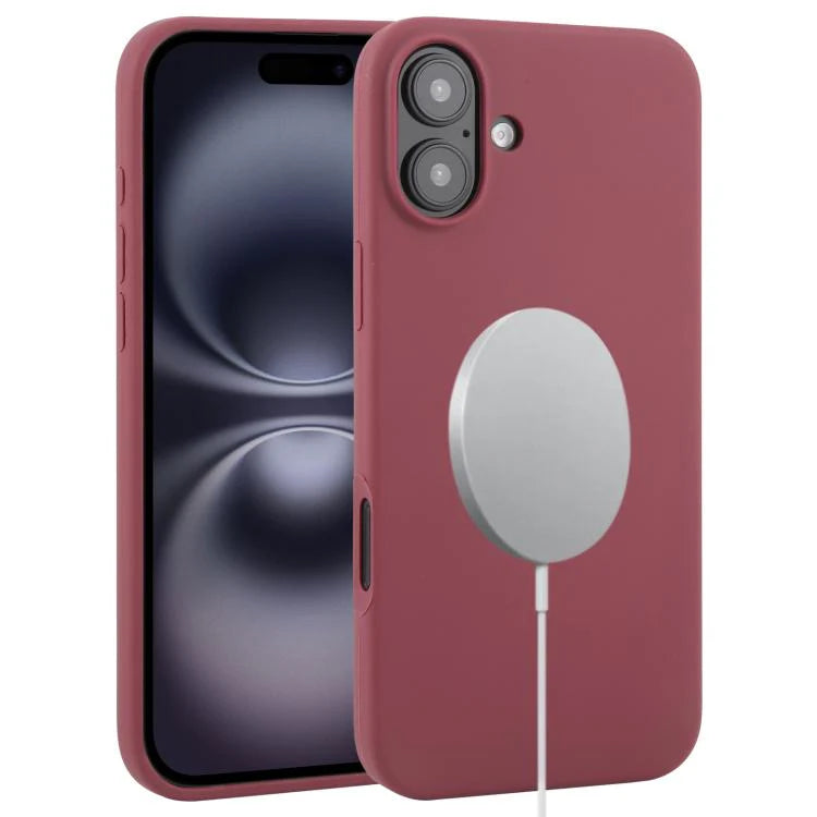 Coque MagSafe en silicone pour iPhone 17