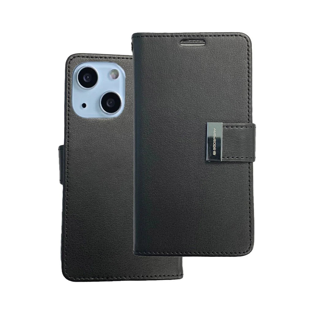 Étui portefeuille Rich Diary pour iPhone 12 Mini