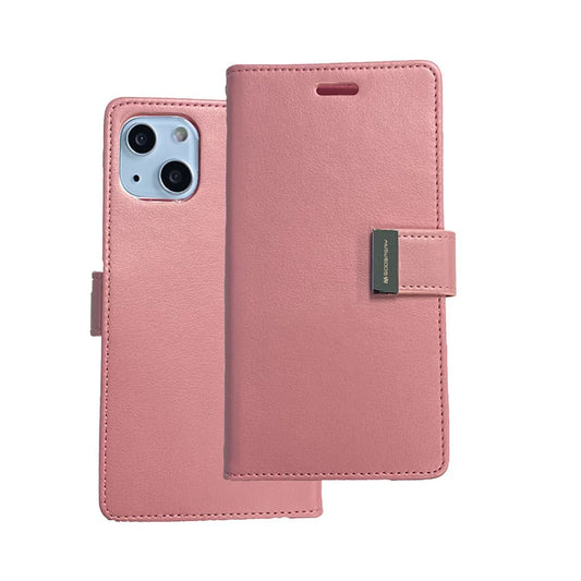 Étui portefeuille Rich Diary pour iPhone 12 Mini