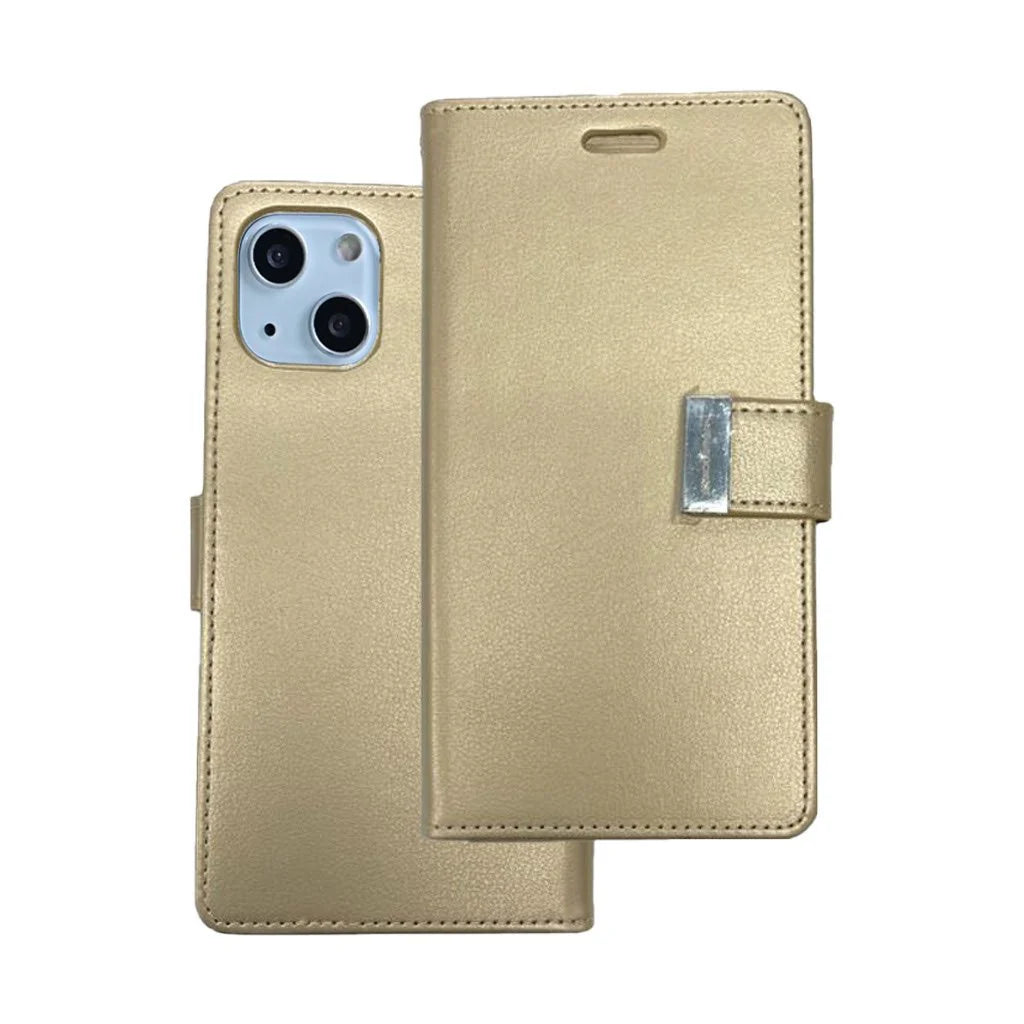 Étui portefeuille Rich Diary pour iPhone 12 Mini