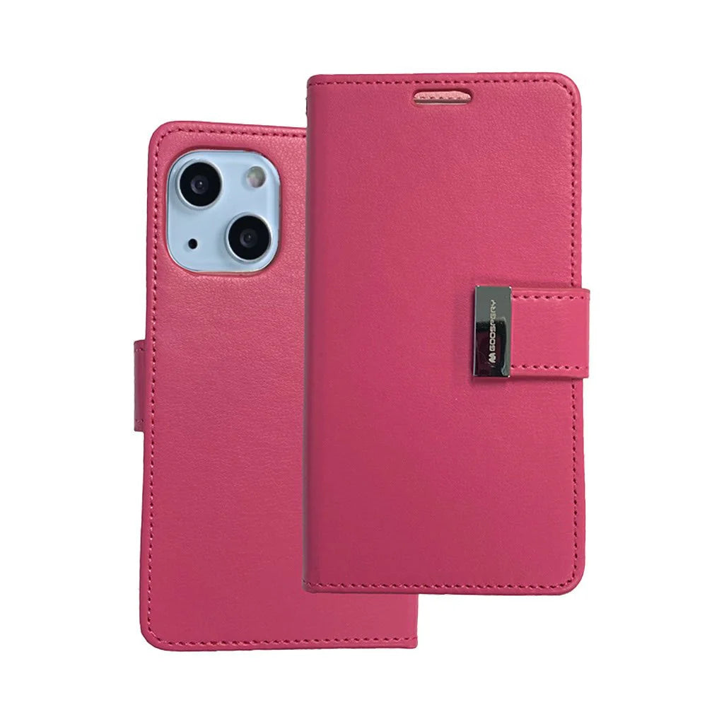 Étui portefeuille Rich Diary pour iPhone 12 Mini