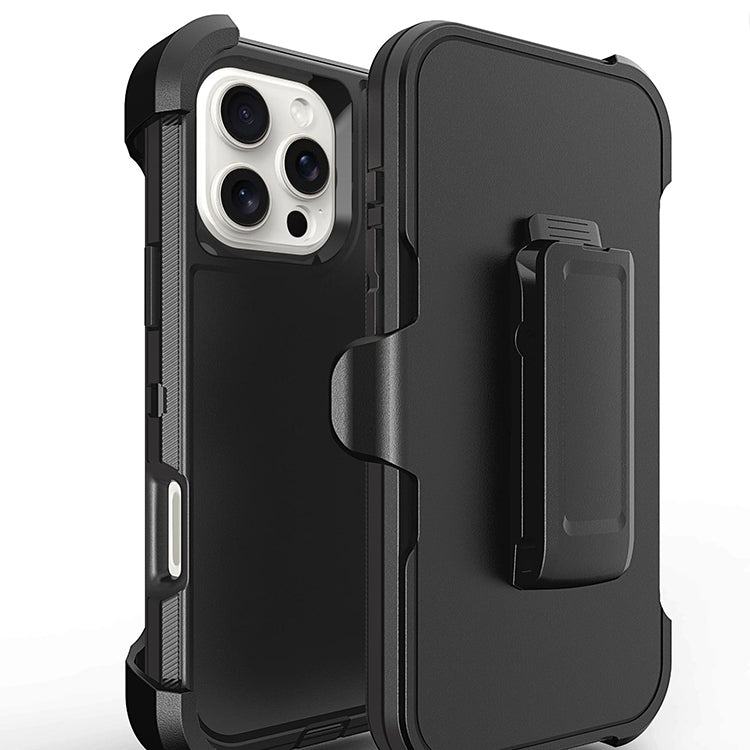 Étui Triple Protection avec Clip pour Apple iPhone X
