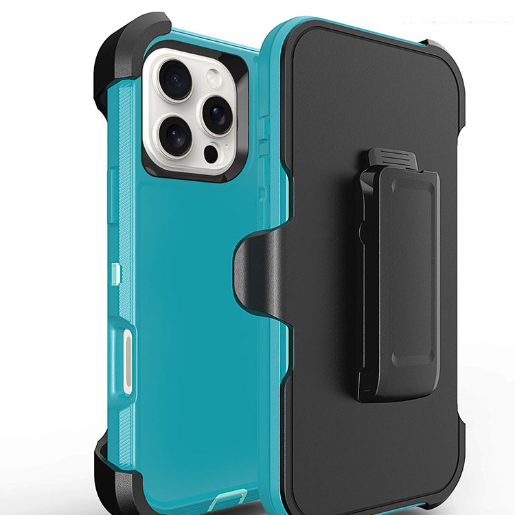 Étui Triple Protection avec Clip pour Apple iPhone X