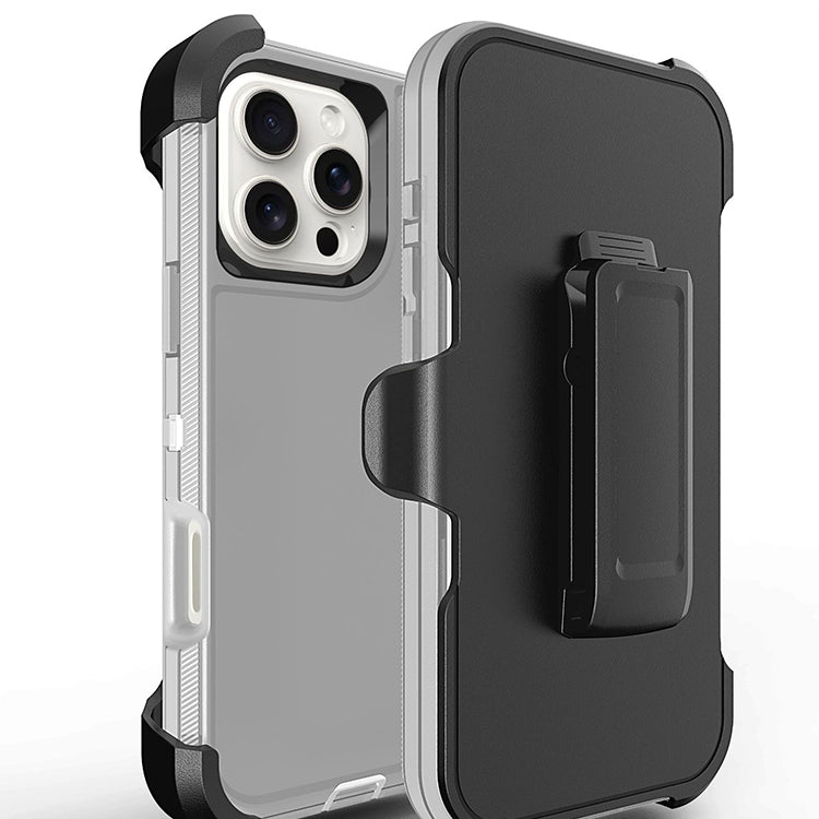 Étui Triple Protection avec Clip pour Apple iPhone X