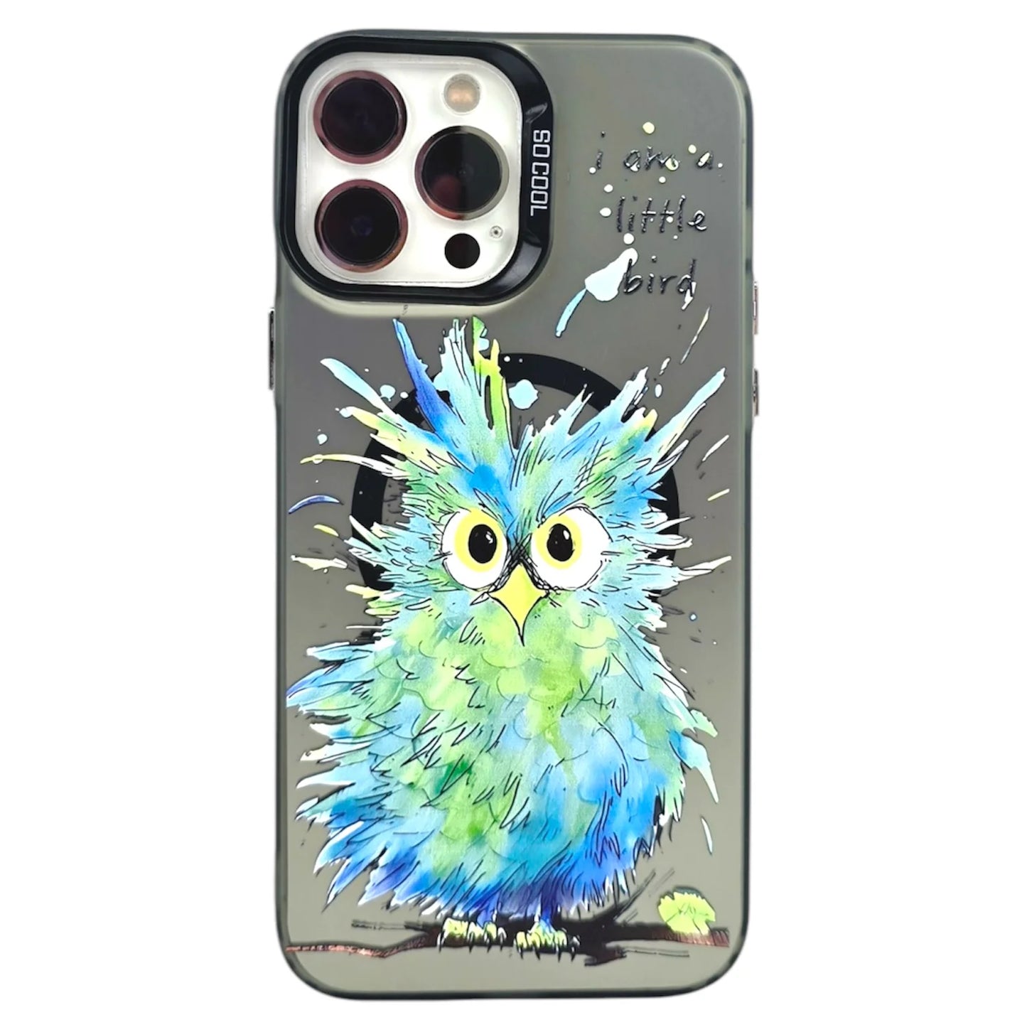 Magsafe 3D Print hard case S25 Plus Owl