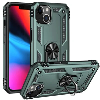 Coque anti-chute avec anneau pour iPhone 12 Mini