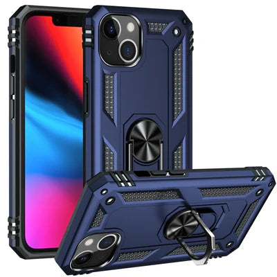 Coque anti-chute avec anneau pour iPhone 12 Mini
