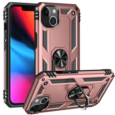 Coque anti-chute avec anneau pour iPhone 12 Mini
