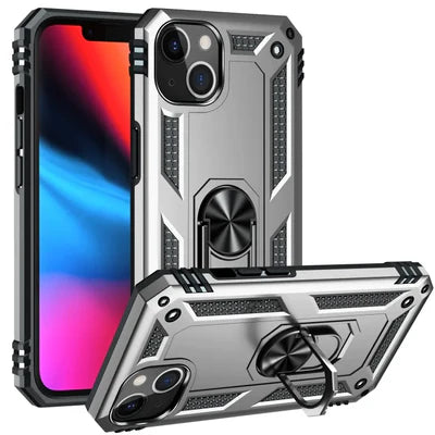 Coque anti-chute avec anneau pour iPhone 12 Mini