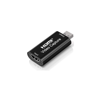 4K HDMI Video Capture Card, Cam Link Card Game Capture Card Audio Capture Adapter HDMI to USB 2.0 Record Capture Device for Streaming, Live Broadcasting, Video Conference, Gaming