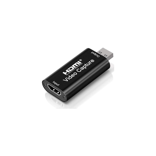 4K HDMI Video Capture Card, Cam Link Card Game Capture Card Audio Capture Adapter HDMI to USB 2.0 Record Capture Device for Streaming, Live Broadcasting, Video Conference, Gaming