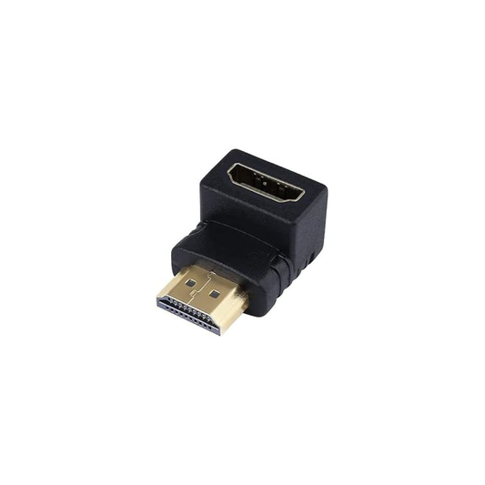 4K HDMI Adapter 90 Degree Right Angle Male to Female Port Coupler