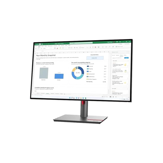 Lenovo ThinkVision P27h-30 27" Class WQHD LCD Monitor