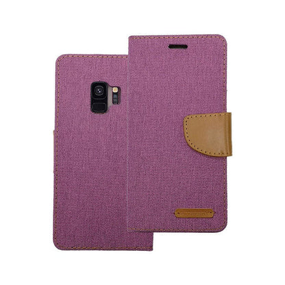 Denim wallet case for Samsung S9 Plus