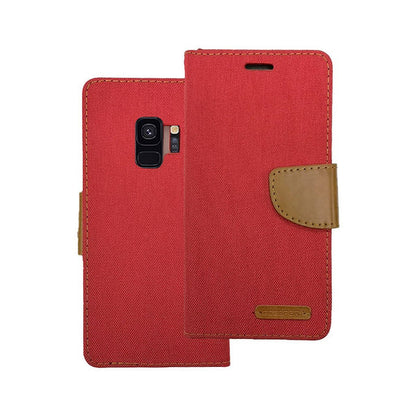 Denim wallet case for Samsung S9 Plus