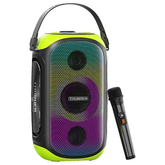 Enceinte Bluetooth Wiwu Thunder Jaune Vert/Noir