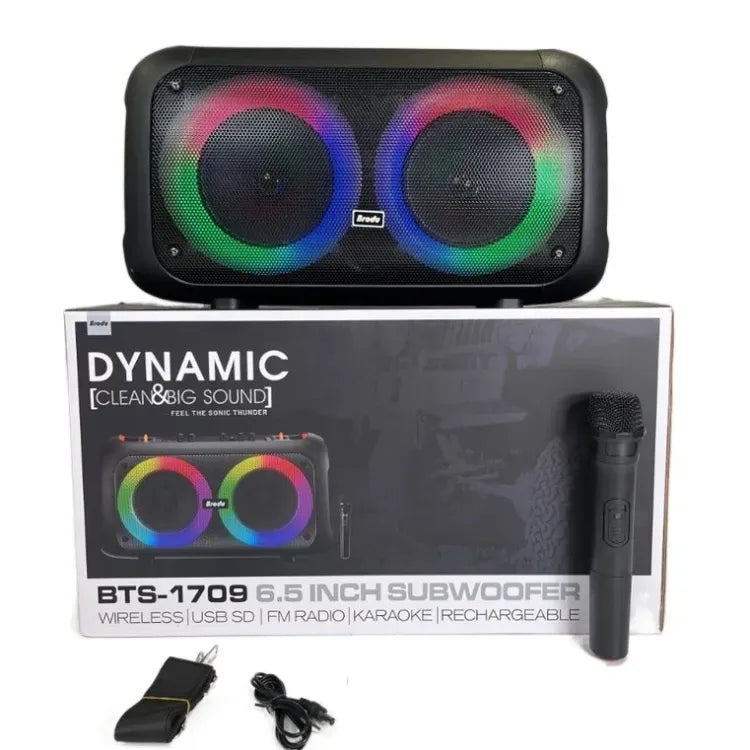 Enceinte de fête Bluetooth rechargeable BTS-1709