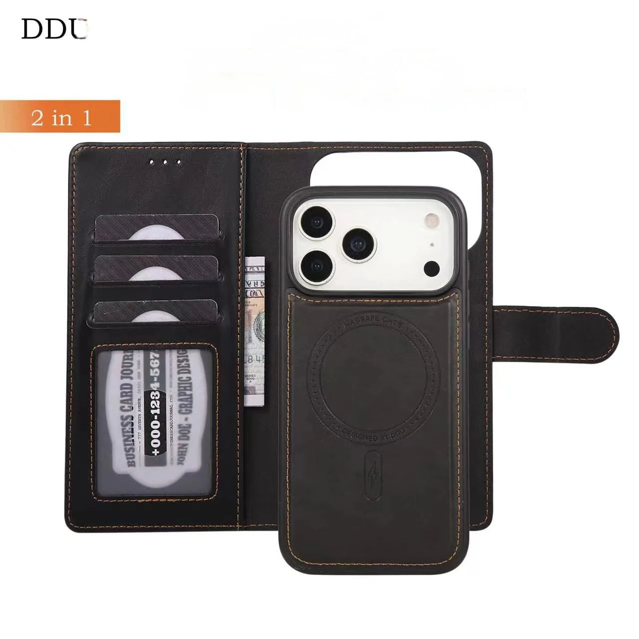 Mag Detachable Wallet Case for iPhone 17 Pro Max