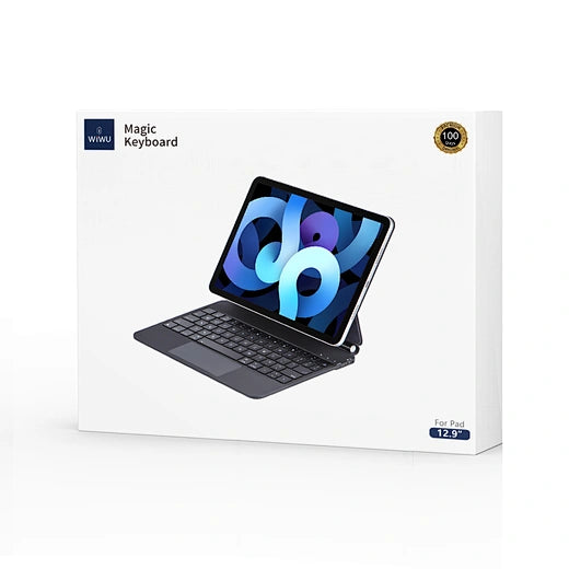 WIWU Magic Keyboard MK-002 Pro Strong Magnetic Attached Lightweight Tablet Keyboard Case
