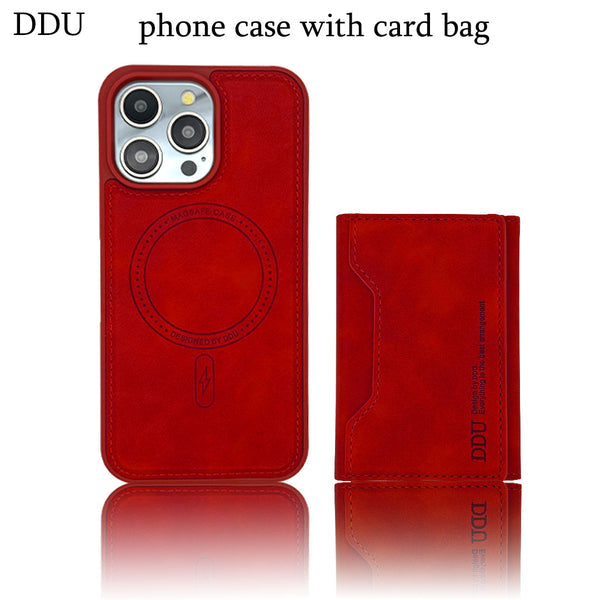 Étui portefeuille en cuir pour iPhone 11