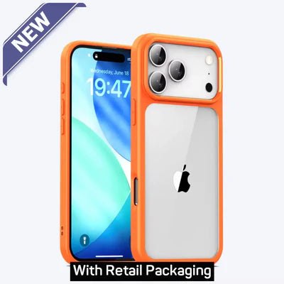 Clear back case for iPhone 17 Pro Max