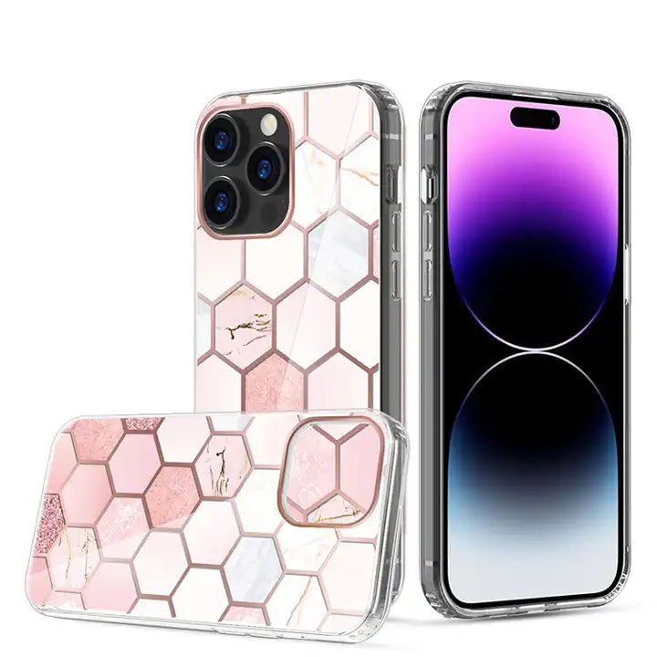 Coque alvéolée IMD pour iPhone 15
