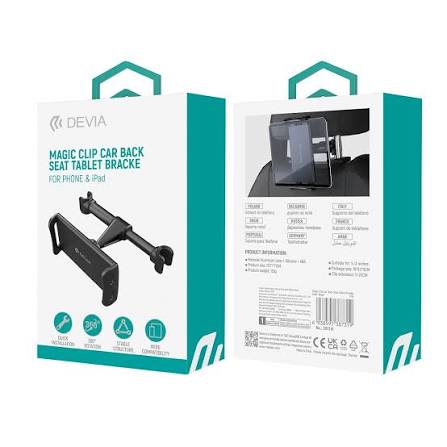 Magic Clip Car Back Seat Tablet holder
