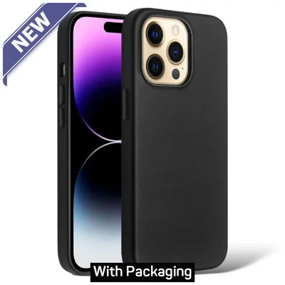 Leather Magsafe case for iPhone 16 Plus